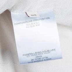 Stella McCartney Cream Blazer S For Women -Stella McCartney Sales luxury women stella mccartney used clothes p53979 009