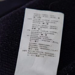 Stella McCartney Navy Blue Knit Embroidered Detailed Top M For Women 16 Stella McCartney Navy Blue Knit Embroidered Detailed Top M For Women -Stella McCartney Sales luxury women stella mccartney used clothes p542903 004