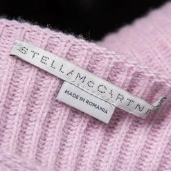 Stella McCartney Lilac Cashmere Knit Tie Detail Asymmetrical Sweater S For Women -Stella McCartney Sales luxury women stella mccartney used clothes p557404 003