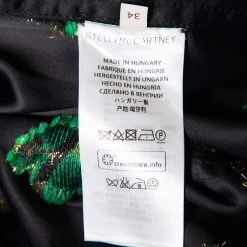 Stella McCartney Black Fil Coupe Rib Knit Trimmed Jacket & Pant Set XXS For Women 16 Stella McCartney Black Fil Coupe Rib Knit Trimmed Jacket & Pant Set XXS For Women -Stella McCartney Sales luxury women stella mccartney used clothes p560821 003