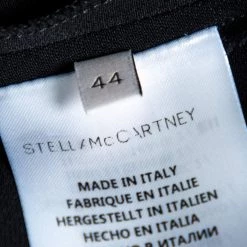 Stella McCartney Black Crepe & Lace Trimmed Skirt M For Women -Stella McCartney Sales luxury women stella mccartney used clothes p567027 005