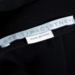 Stella McCartney Black Crepe & Lace Trimmed Skirt M For Women -Stella McCartney Sales luxury women stella mccartney used clothes p567027 006