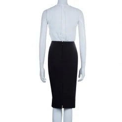 Stella McCartney Black Velvet Paneled Pencil Skirt S For Women -Stella McCartney Sales luxury women stella mccartney used clothes p56736 0003