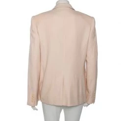 Stella McCartney Pink Wool Single Breasted Iris Blazer L For Women 12 Stella McCartney Pink Wool Single Breasted Iris Blazer L For Women -Stella McCartney Sales luxury women stella mccartney used clothes p567787 1640667227 004