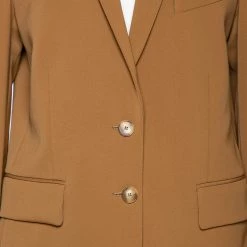 Stella McCartney Light Brown Wool Singe Breasted Blazer L For Women -Stella McCartney Sales luxury women stella mccartney used clothes p567793 001