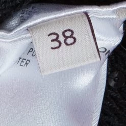 Stella McCartney Black Sequin Embellished Knit Racer Back Jumpsuit S For Women -Stella McCartney Sales luxury women stella mccartney used clothes p57347 010