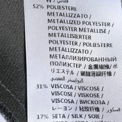 Stella McCartney Gold Lurex Gathered Brynn Asymmetric Skirt M For Women -Stella McCartney Sales luxury women stella mccartney used clothes p574809 002