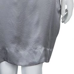 Stella McCartney Grey Silk Dotted Dress M For Women 18 Stella McCartney Grey Silk Dotted Dress M For Women -Stella McCartney Sales luxury women stella mccartney used clothes p57518 006
