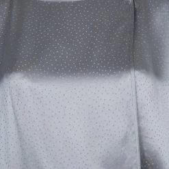 Stella McCartney Grey Silk Dotted Dress M For Women 20 Stella McCartney Grey Silk Dotted Dress M For Women -Stella McCartney Sales luxury women stella mccartney used clothes p57518 008