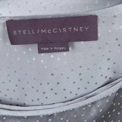 Stella McCartney Grey Silk Dotted Dress M For Women 21 Stella McCartney Grey Silk Dotted Dress M For Women -Stella McCartney Sales luxury women stella mccartney used clothes p57518 009