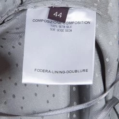 Stella McCartney Grey Silk Dotted Dress M For Women 22 Stella McCartney Grey Silk Dotted Dress M For Women -Stella McCartney Sales luxury women stella mccartney used clothes p57518 010