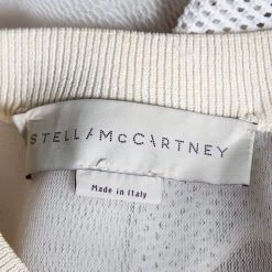 Stella McCartney White & Cream Mesh Sleeveless Crewneck Top S For Women 13 Stella McCartney White & Cream Mesh Sleeveless Crewneck Top S For Women -Stella McCartney Sales luxury women stella mccartney used clothes p576835 005