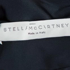 Stella McCartney Monochrome Gathered Sleeve Silk Blouse M For Women -Stella McCartney Sales luxury women stella mccartney used clothes p57910 0009