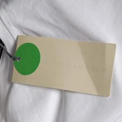 Stella McCartney White Cotton Cat Embroidered Short Sleeve T-Shirt M For Women -Stella McCartney Sales luxury women stella mccartney used clothes p584661 006