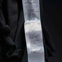 Stella McCartney Black Velvet Ruffled Bomber Jacket S For Women 13 Stella McCartney Black Velvet Ruffled Bomber Jacket S For Women -Stella McCartney Sales luxury women stella mccartney used clothes p589297 005