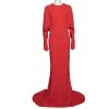 Stella McCartney Red Crepe Draped Sleeve Detail Long Evening Gown S For Women -Stella McCartney Sales luxury women stella mccartney used clothes p590254 001