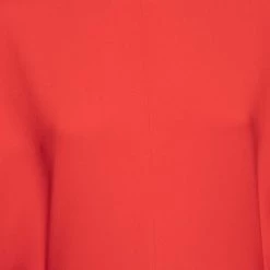 Stella McCartney Red Crepe Draped Sleeve Detail Long Evening Gown S For Women -Stella McCartney Sales luxury women stella mccartney used clothes p590254 002