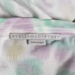 Stella McCartney Multicolored Tie-Dye Printed Cotton Short Sleeve T-Shirt S For Women -Stella McCartney Sales luxury women stella mccartney used clothes p591889 006