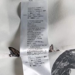 Stella McCartney Monochrome Silk Crepe De Chine Dog Printed Shirt S For Women -Stella McCartney Sales luxury women stella mccartney used clothes p591897 002