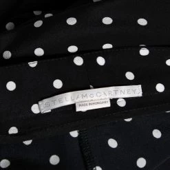 Stella McCartney Monochrome Polka Dotted Silk Wide Leg Pants S For Women -Stella McCartney Sales luxury women stella mccartney used clothes p591942 001
