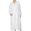 Stella McCartney Off White Linen Twill Long Overcoat L For Women -Stella McCartney Sales luxury women stella mccartney used clothes p592641 002