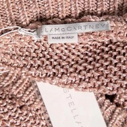 Stella McCartney Pink Knit One Shoulder Jumper S For Women -Stella McCartney Sales luxury women stella mccartney used clothes p596662 003