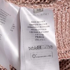 Stella McCartney Pink Knit One Shoulder Jumper S For Women -Stella McCartney Sales luxury women stella mccartney used clothes p596662 007