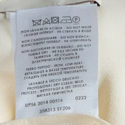 Stella McCartney Cream Silk Long Sleeve Blouse S For Women -Stella McCartney Sales luxury women stella mccartney used clothes p59684 010