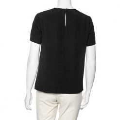 Stella McCartney Pink/Black Crepe Tree Printed Top M For Women -Stella McCartney Sales luxury women stella mccartney used clothes p603958 004