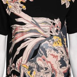 Stella McCartney Black Printed Cotton Top XS For Women -Stella McCartney Sales luxury women stella mccartney used clothes p605725 008