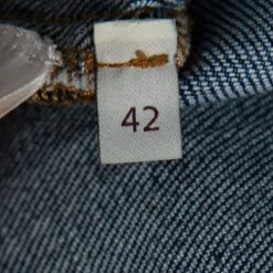 Stella McCartney Blue Denim Crystal Embellished Top M For Women 14 Stella McCartney Blue Denim Crystal Embellished Top M For Women -Stella McCartney Sales luxury women stella mccartney used clothes p605747 004