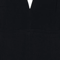 Stella McCartney Black Crepe Plunging Neck Jumpsuit L For Women 11 Stella McCartney Black Crepe Plunging Neck Jumpsuit L For Women -Stella McCartney Sales luxury women stella mccartney used clothes p606377 004