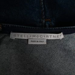 Stella McCartney Blue Denim V-Neck Midi Dress M For Women -Stella McCartney Sales luxury women stella mccartney used clothes p606391 010