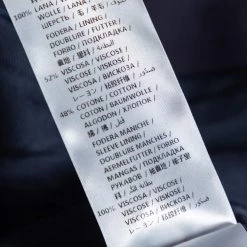 Stella McCartney Navy Blue Wool Single Breasted Blazer L For Women -Stella McCartney Sales luxury women stella mccartney used clothes p609937 004