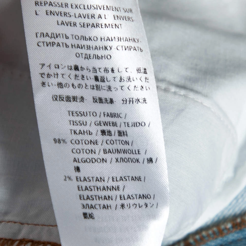 Stella McCartney Blue Denim Dungaree Dress S For Women 9 Stella McCartney Blue Denim Dungaree Dress S For Women - Image 7