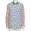 Stella McCartney Multicolor Printed Silk Button Front Shirt M For Women -Stella McCartney Sales luxury women stella mccartney used clothes p614088 001
