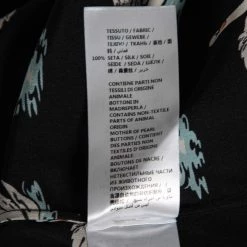 Stella McCartney Black Swan Printed Silk Button Front Shirt L For Women -Stella McCartney Sales luxury women stella mccartney used clothes p614090 007