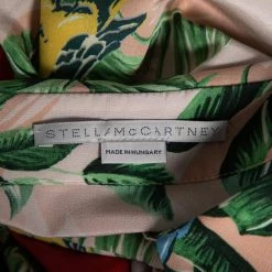 Stella McCartney Multicolor Parrot Printed Silk Button Front Shirt L For Women -Stella McCartney Sales luxury women stella mccartney used clothes p614095 007