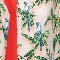 Stella McCartney Multicolor Parrot Printed Silk Button Front Shirt L For Women -Stella McCartney Sales luxury women stella mccartney used clothes p614095 008