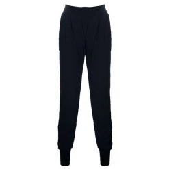 Stella McCartney Black Tapered Casual Trousers S For Women