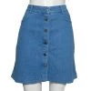 Stella McCartney Blue Denim Button Front Short Skirt M For Women -Stella McCartney Sales luxury women stella mccartney used clothes p614684 004