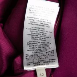 Stella McCartney Purple Crepe Cut Out Detail Mini Dress M For Women -Stella McCartney Sales luxury women stella mccartney used clothes p617591 004