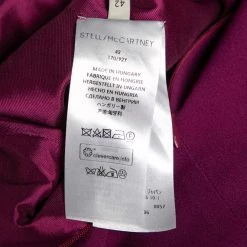 Stella McCartney Purple Crepe Cut Out Detail Mini Dress M For Women -Stella McCartney Sales luxury women stella mccartney used clothes p617591 006