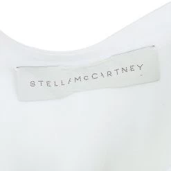 Stella McCartney Cream Long Sleeve Blouse M For Women -Stella McCartney Sales luxury women stella mccartney used clothes p61852 009