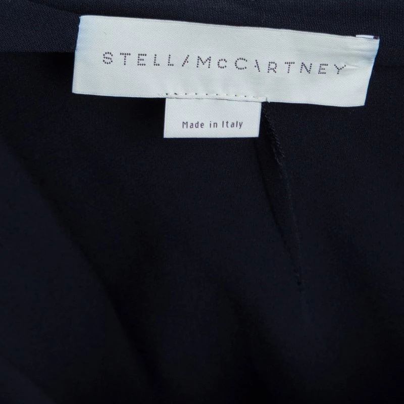 Stella McCartney Blue And Black Ombre Fringed Dress S For Women 11 Stella McCartney Blue And Black Ombre Fringed Dress S For Women - Image 9