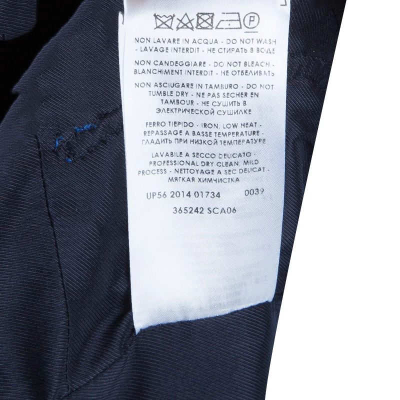 Stella McCartney Blue And Black Ombre Fringed Dress S For Women 13 Stella McCartney Blue And Black Ombre Fringed Dress S For Women - Image 11