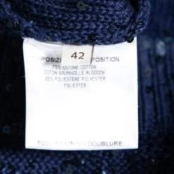 Stella McCartney Blue Sequin Embellished Knit Pants M For Women -Stella McCartney Sales luxury women stella mccartney used clothes p624753 004