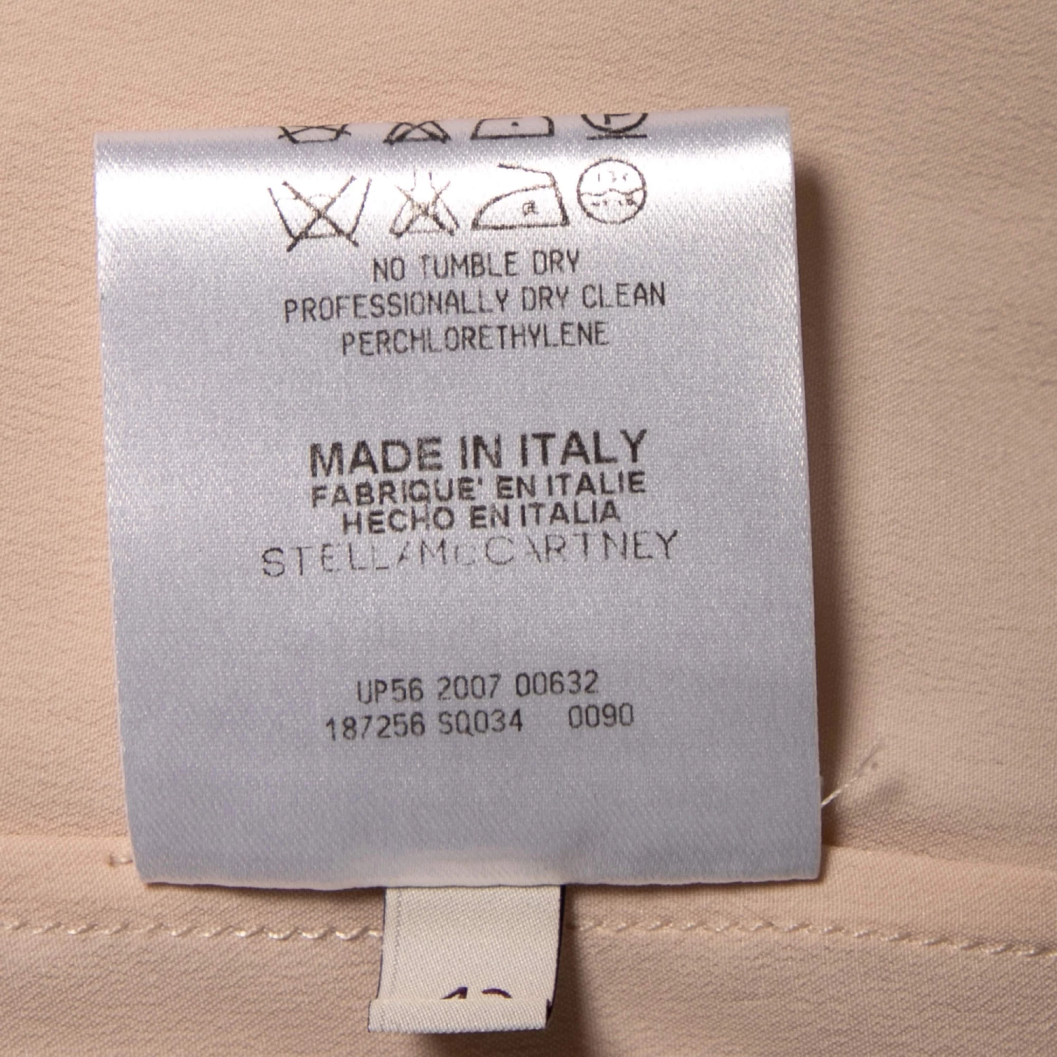 Stella McCartney Beige Ombre Sequin Embellished Tulle Short Dress M For Women 8 Stella McCartney Beige Ombre Sequin Embellished Tulle Short Dress M For Women - Image 6