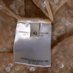 Stella McCartney Beige Ombre Sequin Embellished Tulle Short Dress M For Women 14 Stella McCartney Beige Ombre Sequin Embellished Tulle Short Dress M For Women -Stella McCartney Sales luxury women stella mccartney used clothes p626950 006