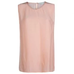 Stella McCartney Light Pink Sleeveless Top M For Women